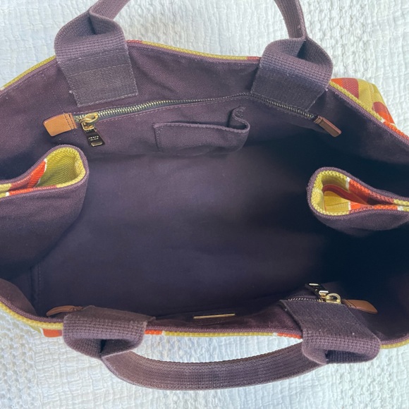 Prada Canapa Stampata Giallo Soho Tote - Picture 6 of 9